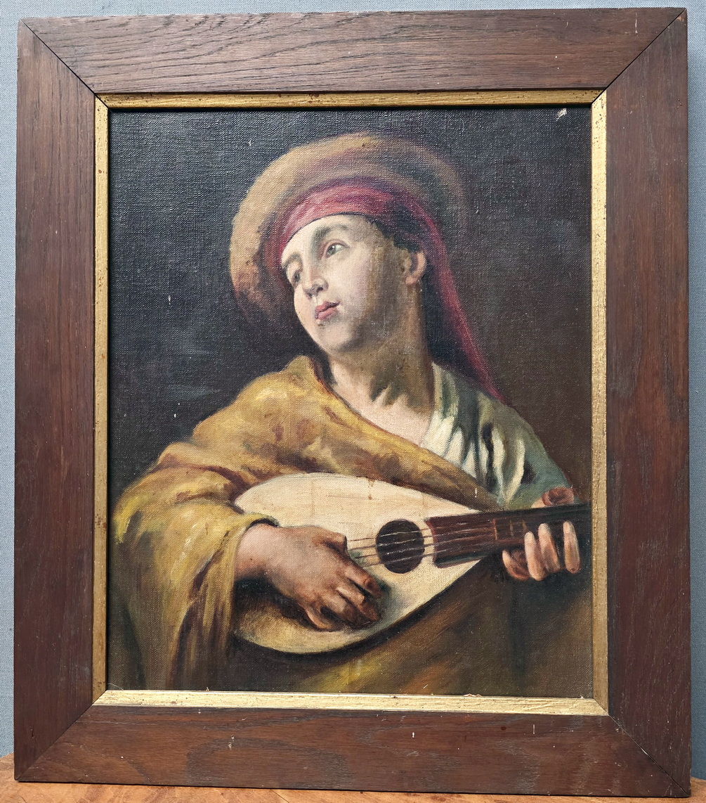 A French Lute Player